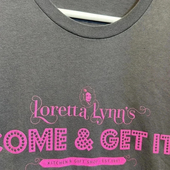 loretta lynn coal miner daughter short sleeve graphic tshirt med/lg - Picture 4 of 5